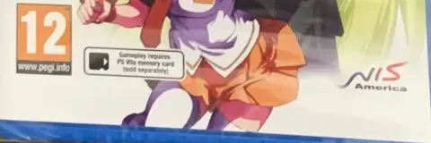 Arcana Heart 3: Love Max!!!!!, the PEGI square on its front