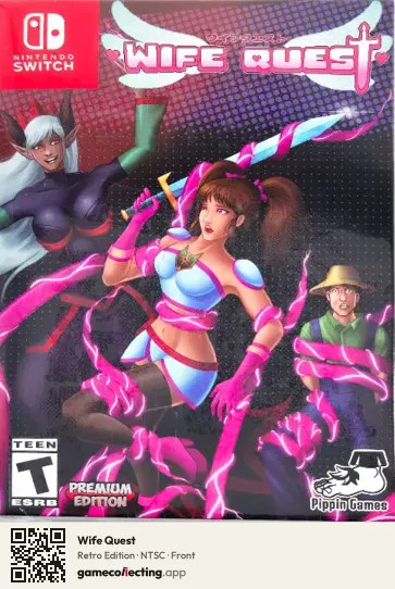 Wife Quest Nintendo Switch, NTSC box front
