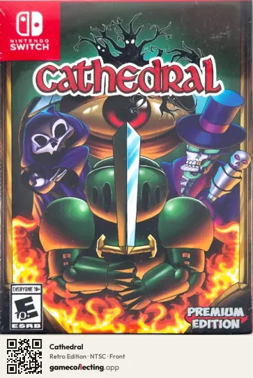 Cathedral Nintendo Switch, NTSC box front