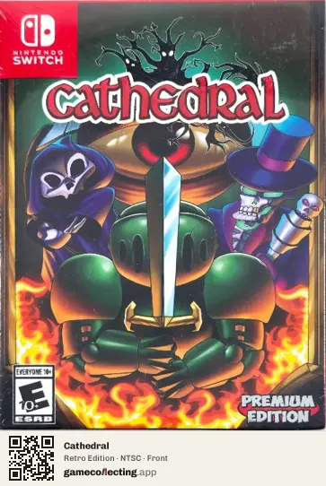 Cathedral Nintendo Switch, NTSC box front