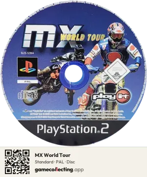 MX World Tour PlayStation 2, PAL disc