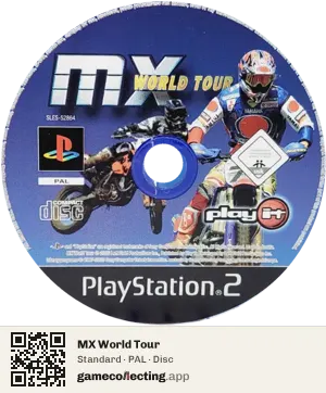 MX World Tour PlayStation 2, PAL disc