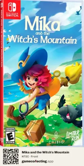Mika and the Witch's Mountain Nintendo Switch, NTSC box front