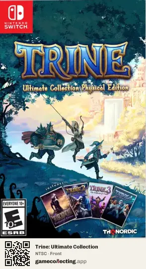 Trine: Ultimate Collection Nintendo Switch, NTSC box front
