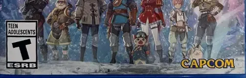 Monster Hunter Stories 3: Twisted Reflection, the ESRB box on its front