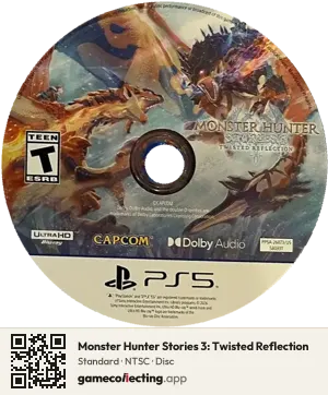 Monster Hunter Stories 3: Twisted Reflection PlayStation 5, NTSC disc