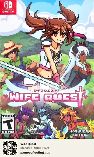Wife Quest Nintendo Switch, NTSC box front