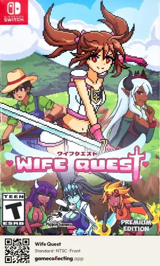 Wife Quest Nintendo Switch, NTSC box front