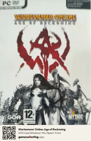 Warhammer Online: Age of Reckoning Computer, Spain box front