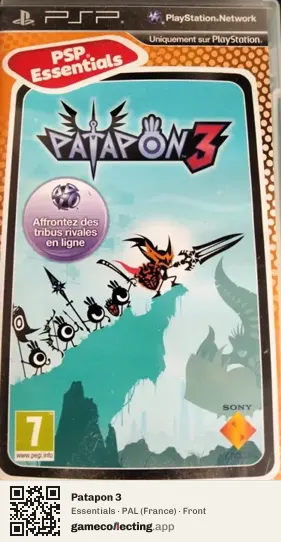 Patapon 3 PlayStation Portable, France box front