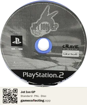 Jet Ion GP PlayStation 2, PAL disc