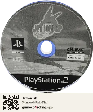 Jet Ion GP PlayStation 2, PAL disc