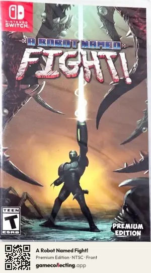A Robot Named Fight! Nintendo Switch, NTSC box front