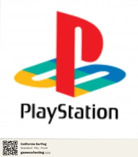 California Surfing PlayStation, PAL box front