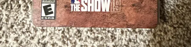 MLB The Show 19, the ESRB box on its front