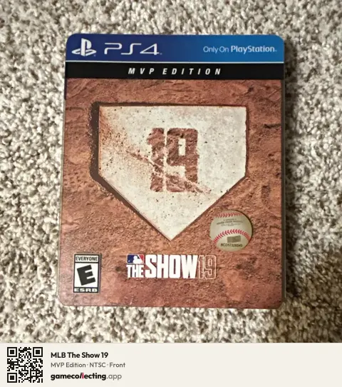 MLB The Show 19 PlayStation 4, NTSC box front