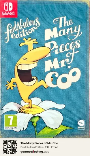 The Many Pieces of Mr. Coo Nintendo Switch, PAL box front