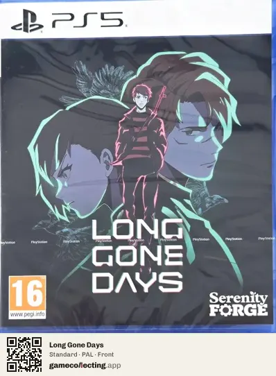 Long Gone Days PlayStation 5, PAL box front