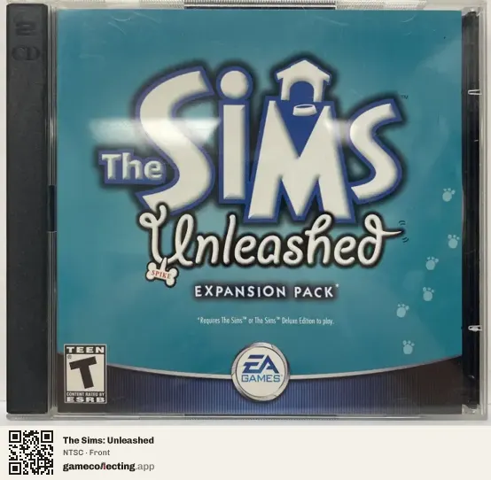 The Sims: Unleashed Computer, NTSC box front