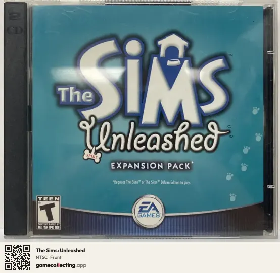 The Sims: Unleashed Computer, NTSC box front