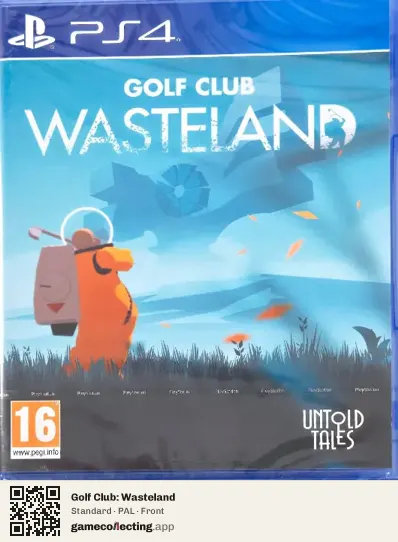 Golf Club: Wasteland PlayStation 4, PAL box front