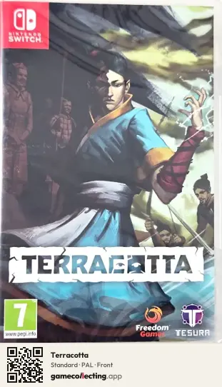 Terracotta Nintendo Switch, PAL box front