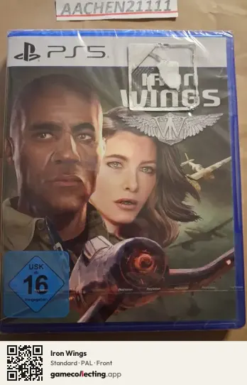 Iron Wings PlayStation 5, PAL box front