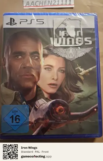 Iron Wings PlayStation 5, PAL box front