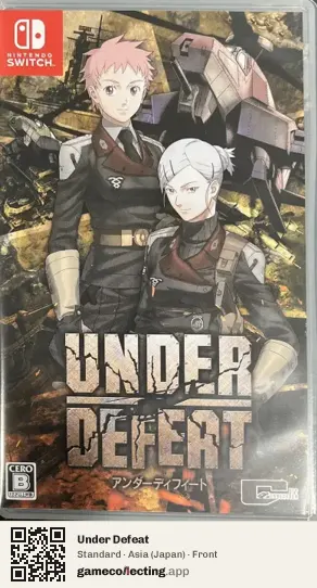 Under Defeat Nintendo Switch, Asia box front