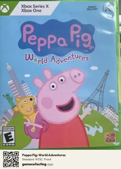 Peppa Pig: World Adventures Xbox Series X, NTSC box front