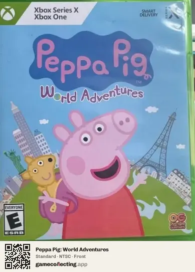 Peppa Pig: World Adventures Xbox Series X, NTSC box front