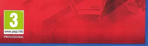 DriveClub, the PEGI square on its front