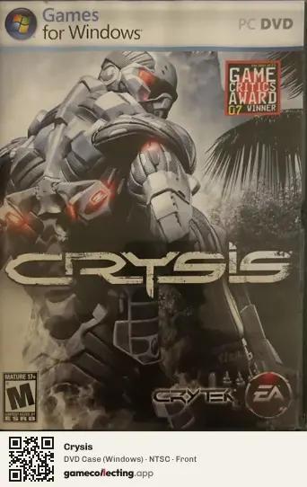 Crysis Computer, NTSC box front