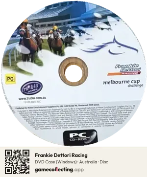 Frankie Dettori Racing Computer, Australia disc