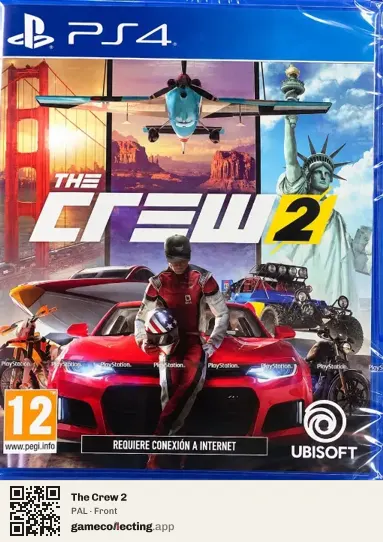 The Crew 2 PlayStation 4, PAL box front