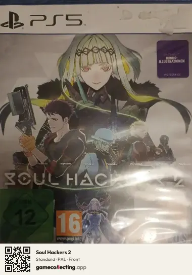 Soul Hackers 2 PlayStation 5, PAL box front