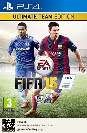 FIFA 15 PlayStation 4, PAL box front
