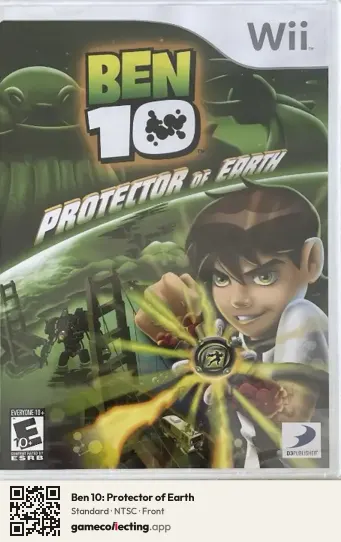 Ben 10: Protector of Earth Nintendo Wii, NTSC box front