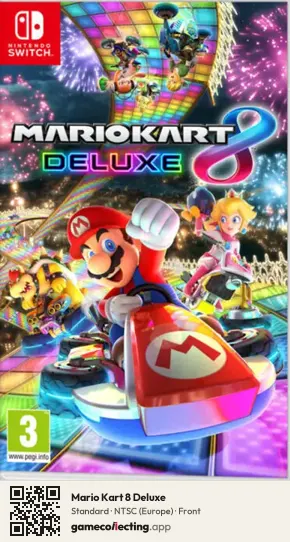 Mario Kart 8 Deluxe Nintendo Switch, Europe box front