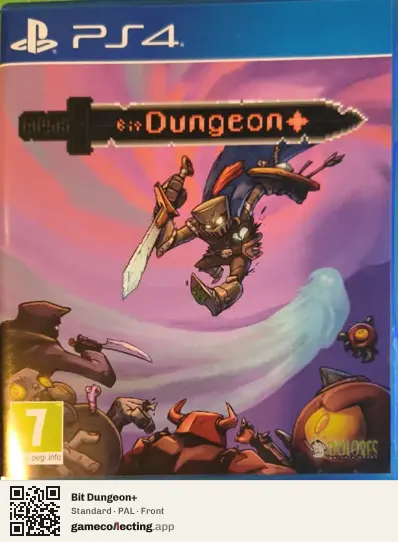 Bit Dungeon+ PlayStation 4, PAL box front
