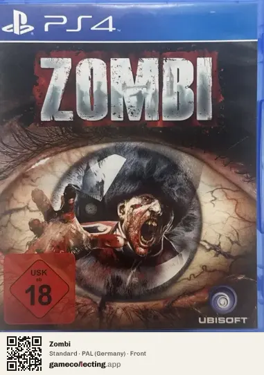 Zombi PlayStation 4, Germany box front