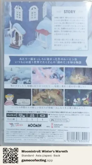 Moomintroll: Winter's Warmth Nintendo Switch, Asia box back