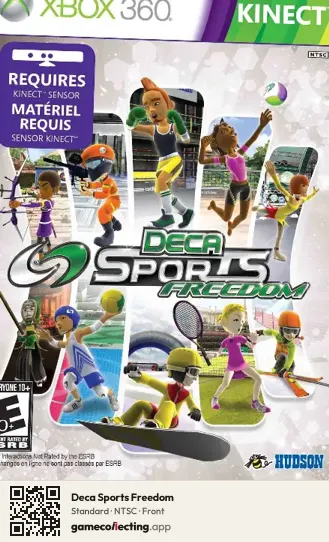 Deca Sports Freedom Xbox 360, NTSC box front