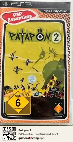 Patapon 2 PlayStation Portable, Germany box front