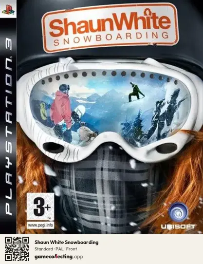 Shaun White Snowboarding PlayStation 3, PAL box front