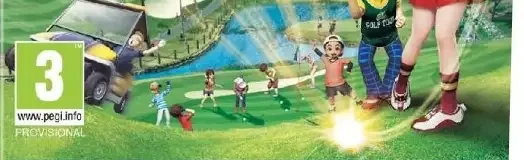 Everybody's Golf, the PEGI square on its front