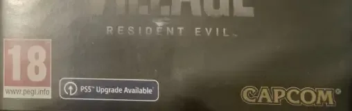Resident Evil Village, the USK square on its front