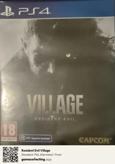 Resident Evil Village PlayStation 4, Germany box front