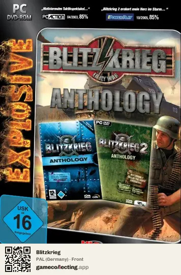 Blitzkrieg Computer, Germany box front
