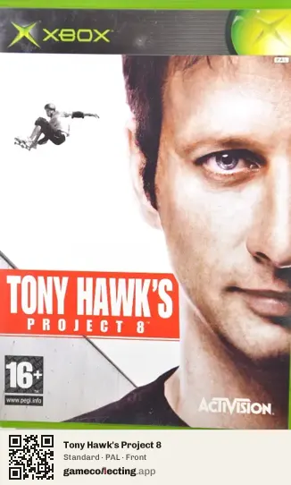 Tony Hawk's Project 8 Xbox, PAL box front